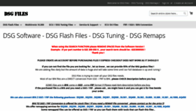 What Dsgfiles.com website looked like in 2021 (2 years ago)