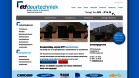 What Dtf-deuren.nl website looked like in 2021 (2 years ago)