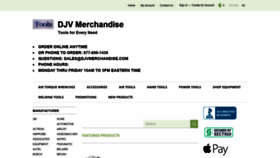 What Djvmerchandise.com website looked like in 2021 (2 years ago)
