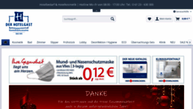 What Derhotelgast.de website looked like in 2021 (2 years ago)