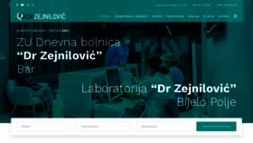 What Drzejnilovic.me website looked like in 2021 (2 years ago)