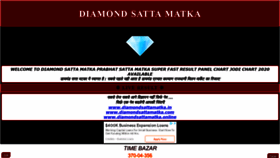 What Diamondsattamatka.in website looked like in 2021 (2 years ago)