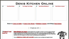 What Deniskitchen.com website looked like in 2021 (2 years ago)