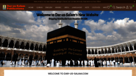What Dar-us-salam.com website looked like in 2021 (2 years ago)
