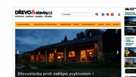 What Drevoastavby.cz website looked like in 2021 (2 years ago)