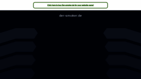 What Der-smoker.de website looked like in 2021 (2 years ago)