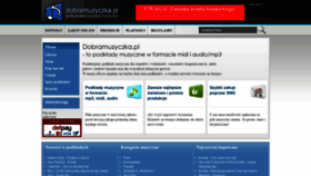 What Dobramuzyczka.pl website looked like in 2021 (2 years ago)