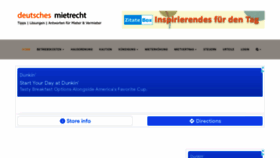 What Deutschesmietrecht.de website looked like in 2021 (2 years ago)