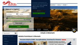 What Dk-ferien.de website looked like in 2021 (2 years ago)