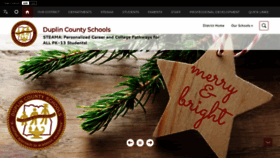 What Duplinschools.net website looked like in 2021 (2 years ago)