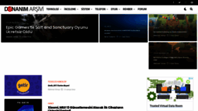 What Donanimarsivi.com website looked like in 2021 (2 years ago)