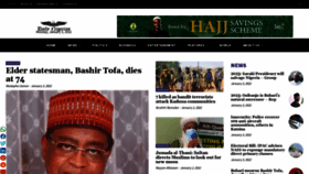 What Dailynigerian.com website looked like in 2022 (2 years ago)