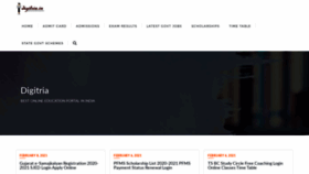 What Digitria.in website looked like in 2022 (4 years ago)