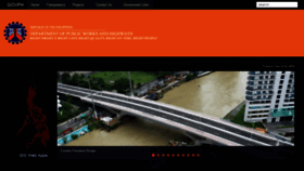 What Dpwh.gov.ph website looked like in 2022 (2 years ago)