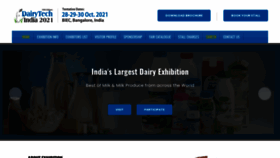 What Dairytechindia.in website looked like in 2022 (2 years ago)