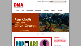 What Dallasmuseumofart.org website looked like in 2022 (2 years ago)