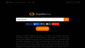 What Dopebox.fun website looked like in 2022 (2 years ago)