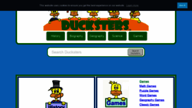 What Ducksters.com website looked like in 2022 (2 years ago)