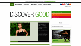 What Discovergoodnutrition.com website looked like in 2022 (2 years ago)