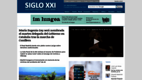 What Diariosigloxxi.com website looked like in 2022 (2 years ago)