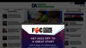 What Districtadministration.com website looked like in 2022 (2 years ago)