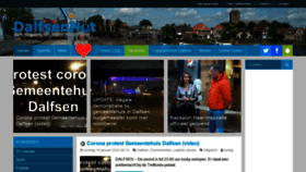 What Dalfsennet.nl website looked like in 2022 (2 years ago)