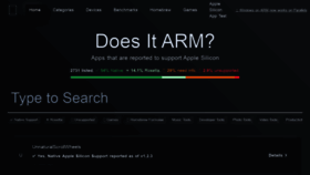 What Doesitarm.com website looked like in 2022 (2 years ago)