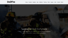 What Dodfire.com website looked like in 2022 (2 years ago)