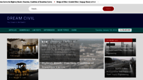 What Dreamcivil.com website looked like in 2022 (2 years ago)