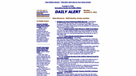 What Dailyalert.org website looked like in 2022 (2 years ago)