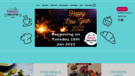 What Devourbakery.ie website looked like in 2022 (2 years ago)