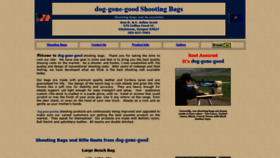What Dog-gone-good.com website looked like in 2022 (2 years ago)