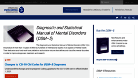 What Dsm5.org website looked like in 2022 (2 years ago)