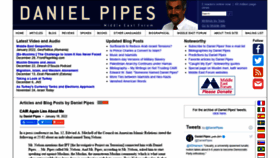 What Danielpipes.org website looked like in 2022 (2 years ago)