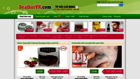What Dealhotvn.com website looked like in 2022 (2 years ago)