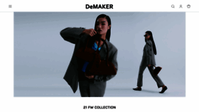 What Demaker.co.kr website looked like in 2022 (3 years ago)