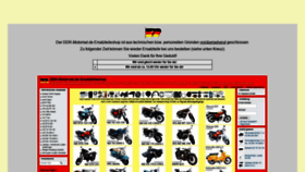 What Ddr-motorrad.de website looked like in 2022 (3 years ago)