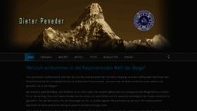 What Dieter-peneder.at website looked like in 2022 (2 years ago)