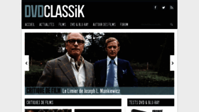 What Dvdclassik.com website looked like in 2022 (2 years ago)