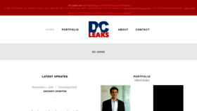 What Dcleaks.com website looked like in 2022 (2 years ago)
