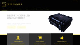 What Deepfinders.co.uk website looked like in 2022 (2 years ago)