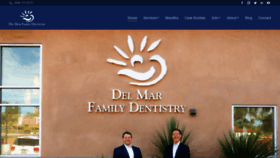 What Delmarfamilydentistry.com website looked like in 2022 (2 years ago)