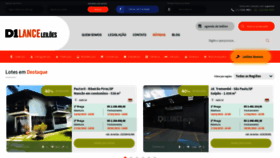 What D1lance.com.br website looked like in 2022 (3 years ago)