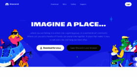 What Discord.com website looked like in 2022 (2 years ago)
