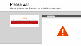 What Drugtargetreview.com website looked like in 2022 (2 years ago)