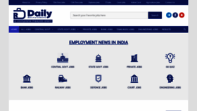 What Dailyrecruitment.in website looked like in 2022 (2 years ago)