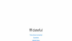 What Dateful.com website looked like in 2022 (2 years ago)