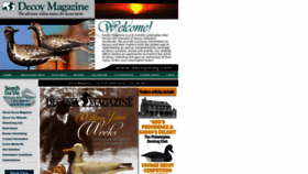 What Decoymag.com website looked like in 2022 (2 years ago)