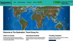 What Desttravel.com website looked like in 2022 (2 years ago)
