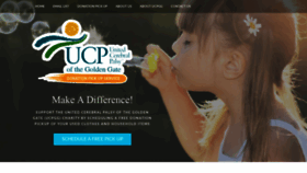 What Donateucpgg.org website looked like in 2022 (3 years ago)
